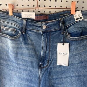 Judy Blue Jeans straight sit high waist size 15 -style JB82632MD
